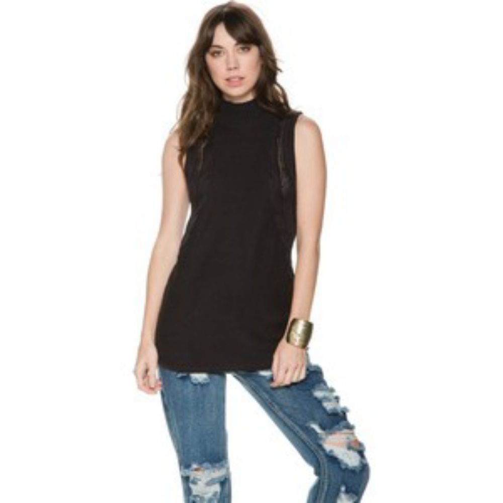 🆕RVCA Down Low Tunic turtle neck sweater - Picture 2 of 4
